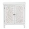 Baxton Studio Yelena Classic and Traditional White Finished Wood 2-Door Storage Cabinet 236-13335-ZORO - alternate 4